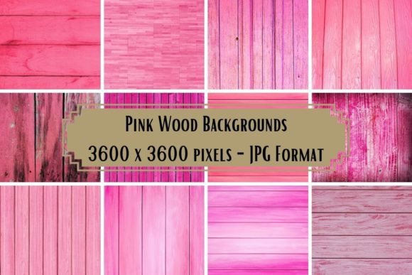 12 Pink Wood Backgrounds for Modern Crafters