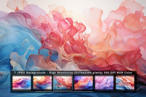 7 Abstract Enchanted Eddy Backgrounds: Design Inspiration