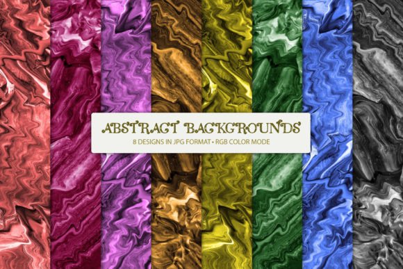 8 Abstract Paint Backgrounds: Vibrant Textures for Modern Design