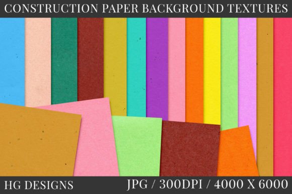 Authentic Craft: Using Construction Paper Texture Backgrounds