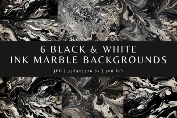 Black White Ink Marble Backgrounds: A Designer's Guide