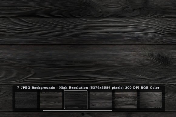 Elevate Your Projects with Black Wood Textured Backgrounds