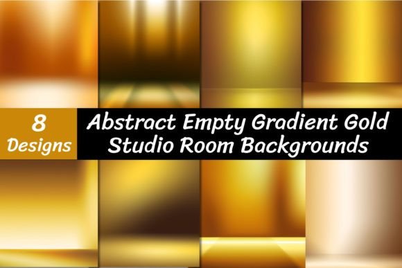 Elevate Your Visuals with Gold Gradient Studio Backgrounds