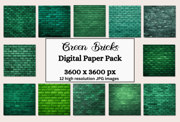 Green Brick Texture Backgrounds: A Designer's Secret Weapon