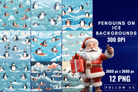 Penguins on Ice Backgrounds: A Designer's Guide